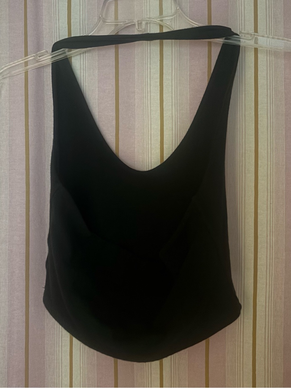 Dark Green John Galt Halter Top - Picture 3 of 3